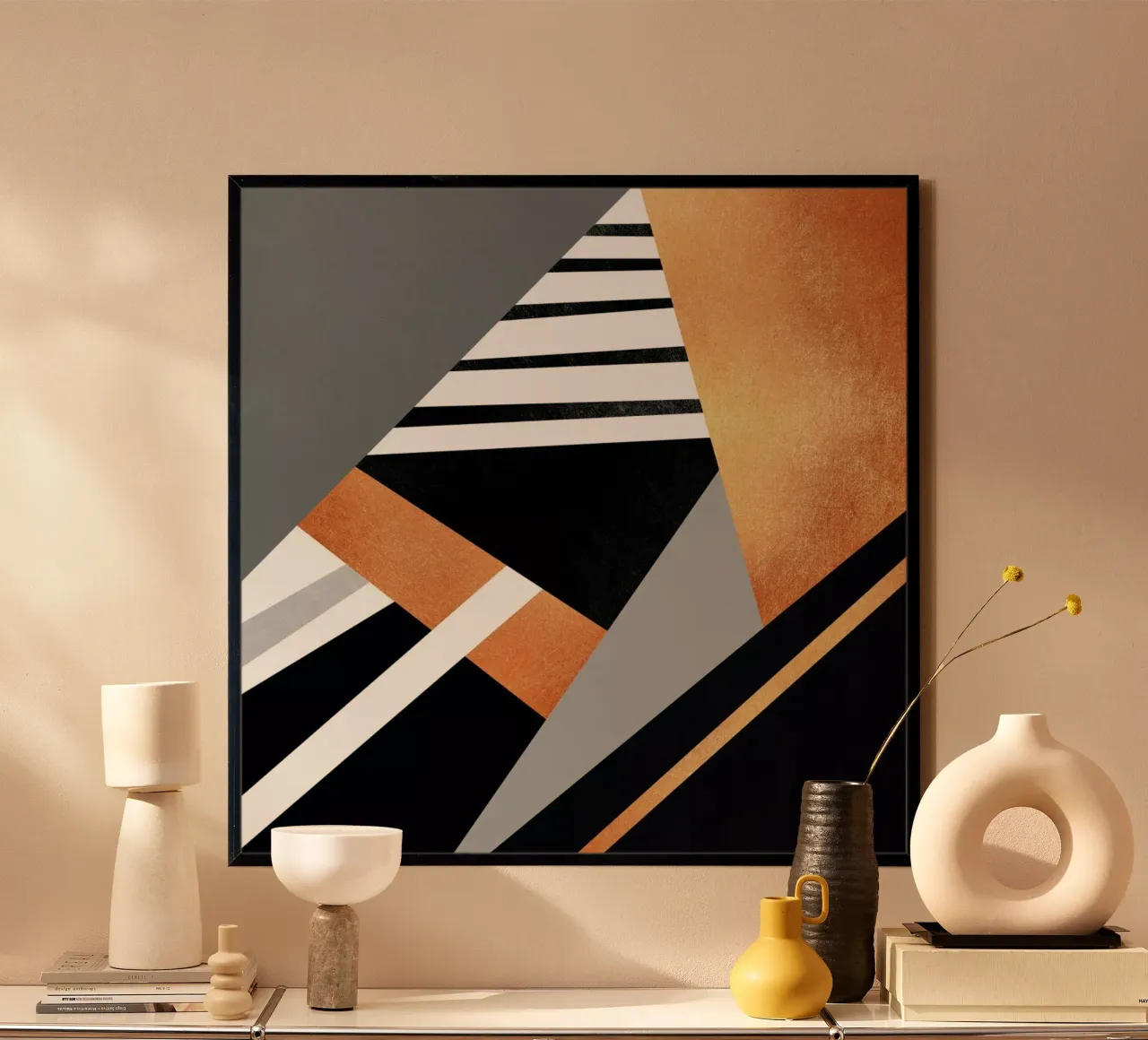 Geometric Combination poster da Elisabeth Fredriksson