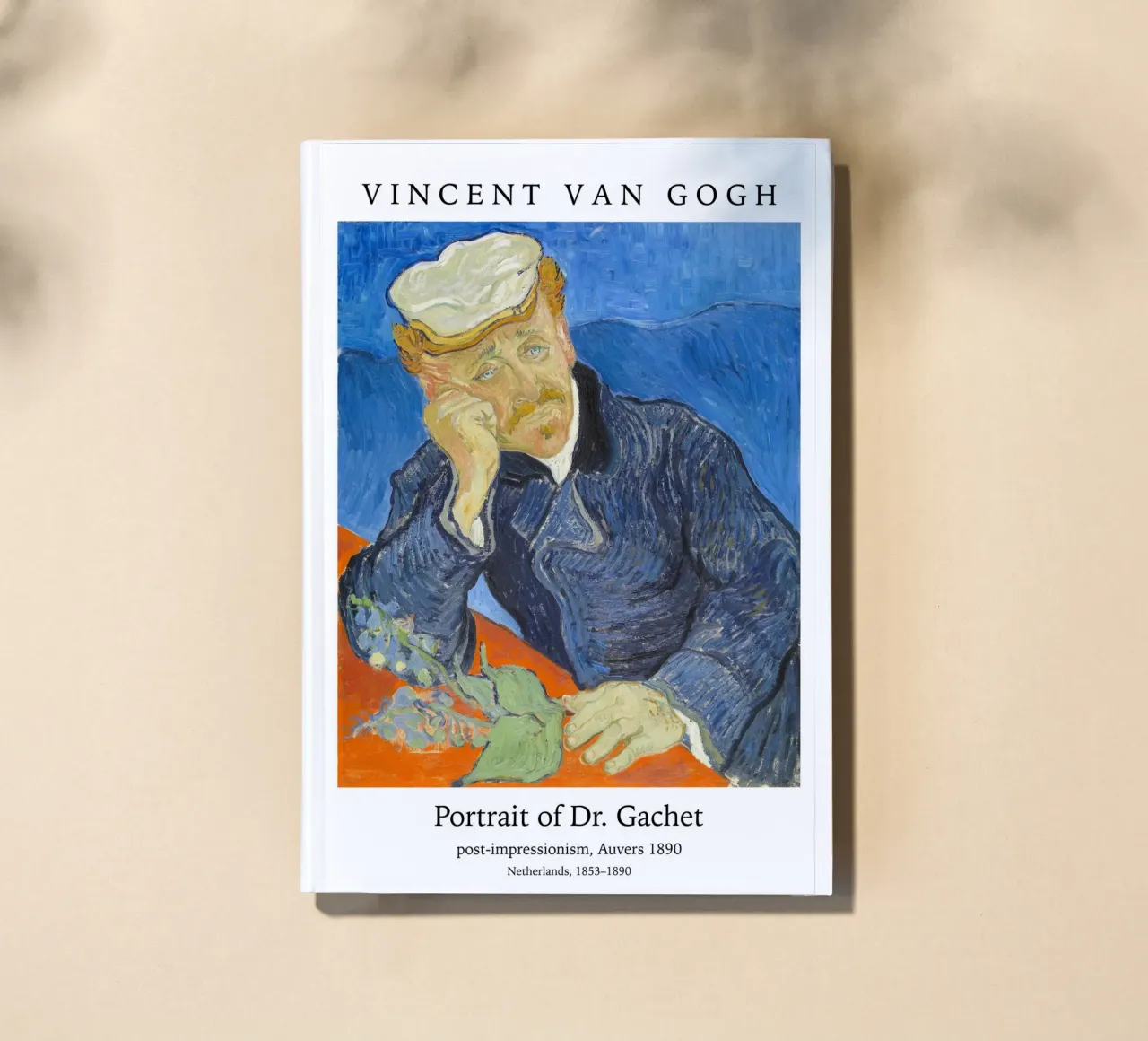 van Gogh - portrait of Dr. Gachet notebook by Carinaprint