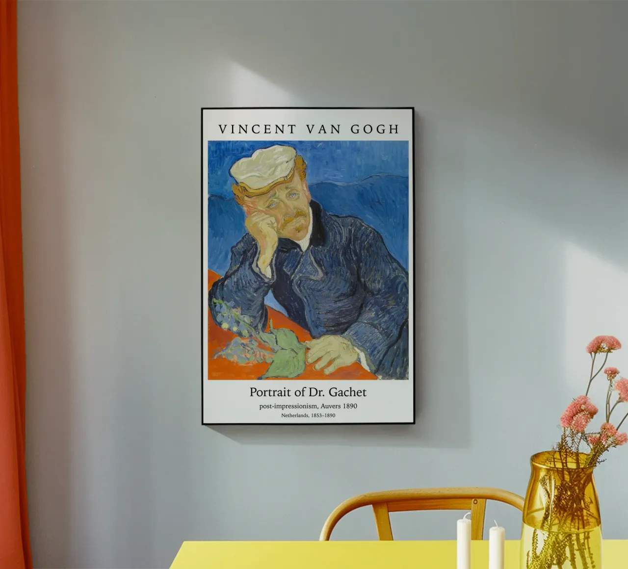 van Gogh - ritratto del dottor Gachet plexiglass da Carinaprint