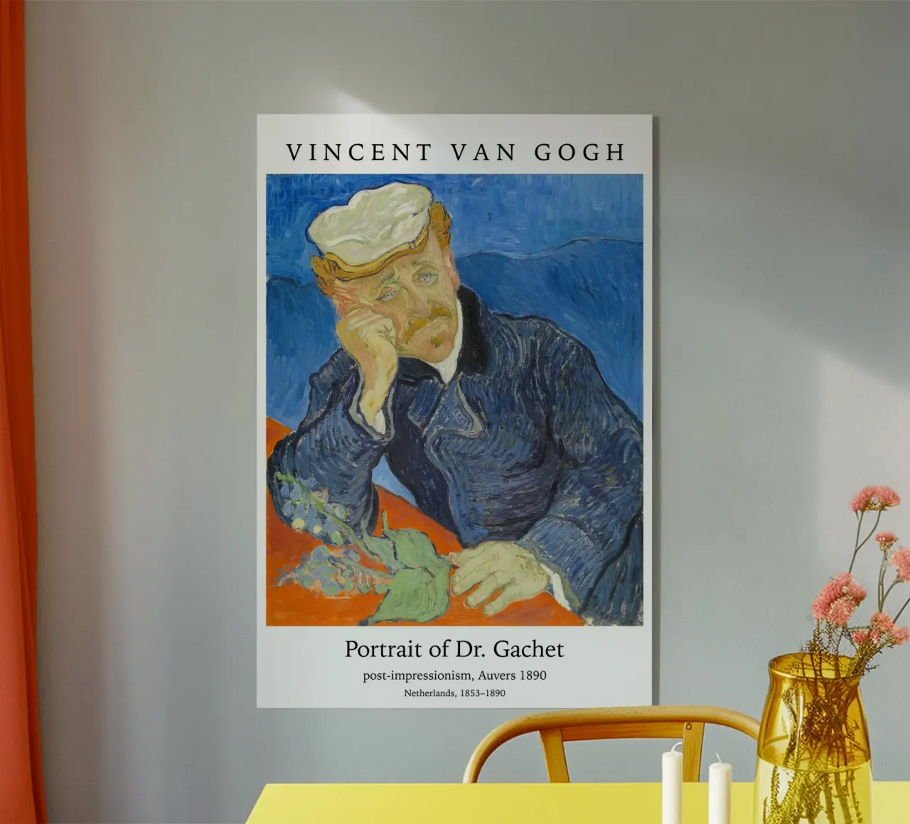 van Gogh - ritratto del dottor Gachet plexiglass da Carinaprint