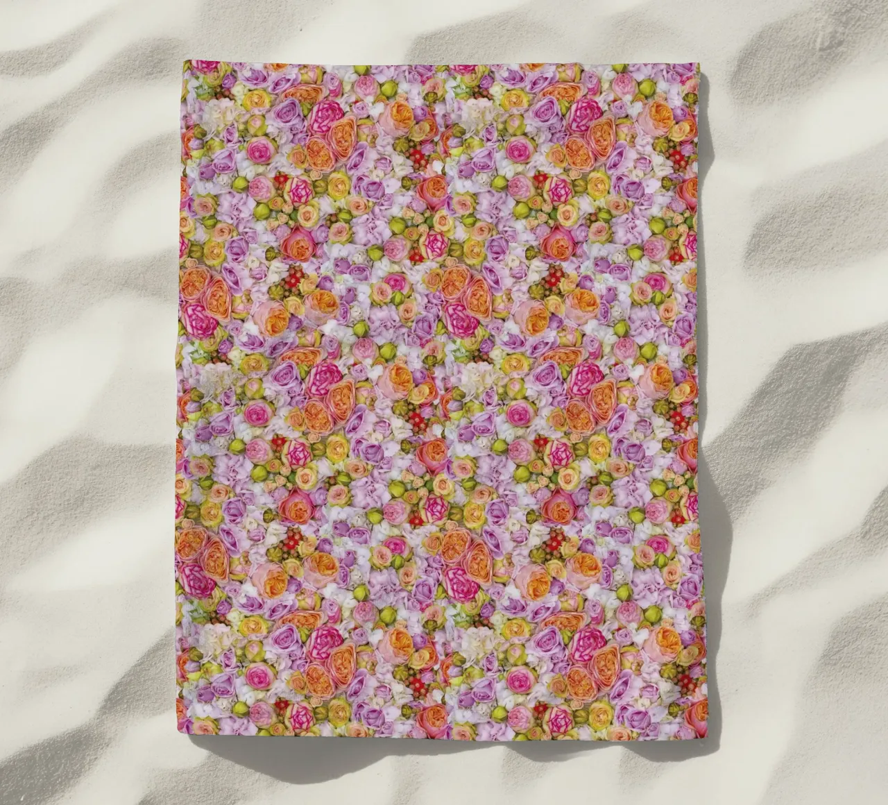 Delizia in fiore: Modello di mini rosa telo mare da Curious Collections by Marielle Leenders