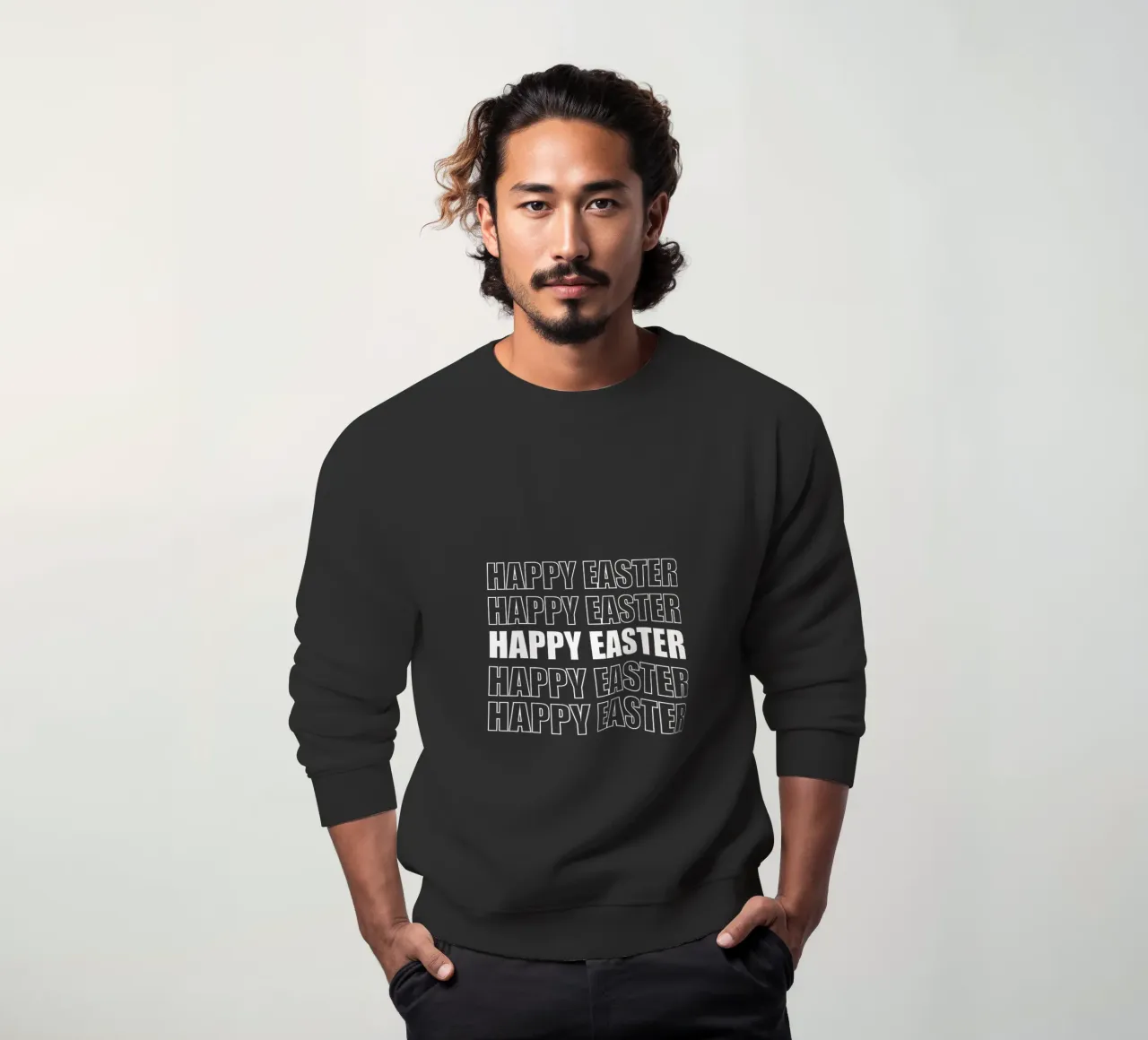 Happy Easter felpa da happieeagle