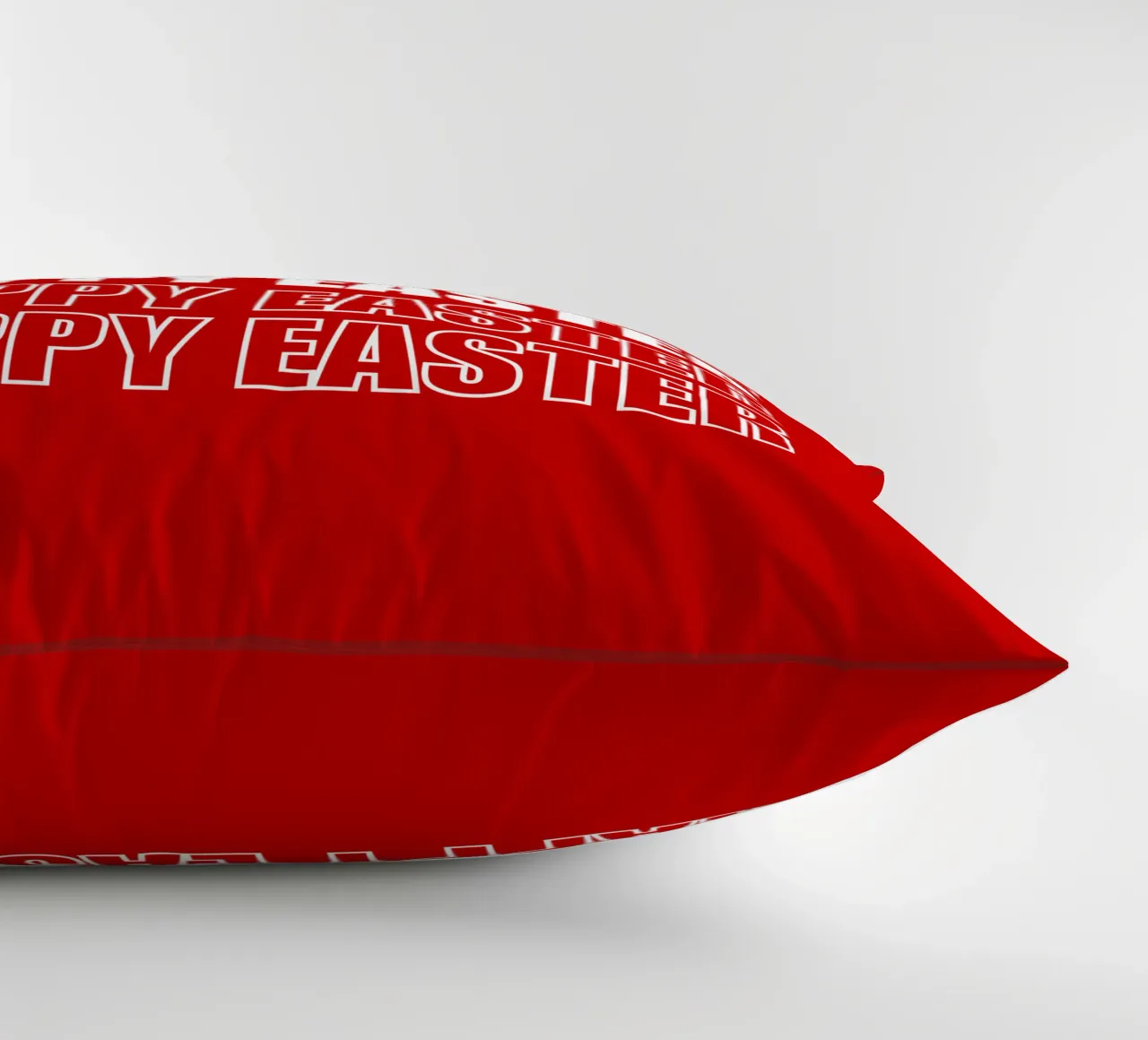 Happy Easter decorative cushion by happieeagle