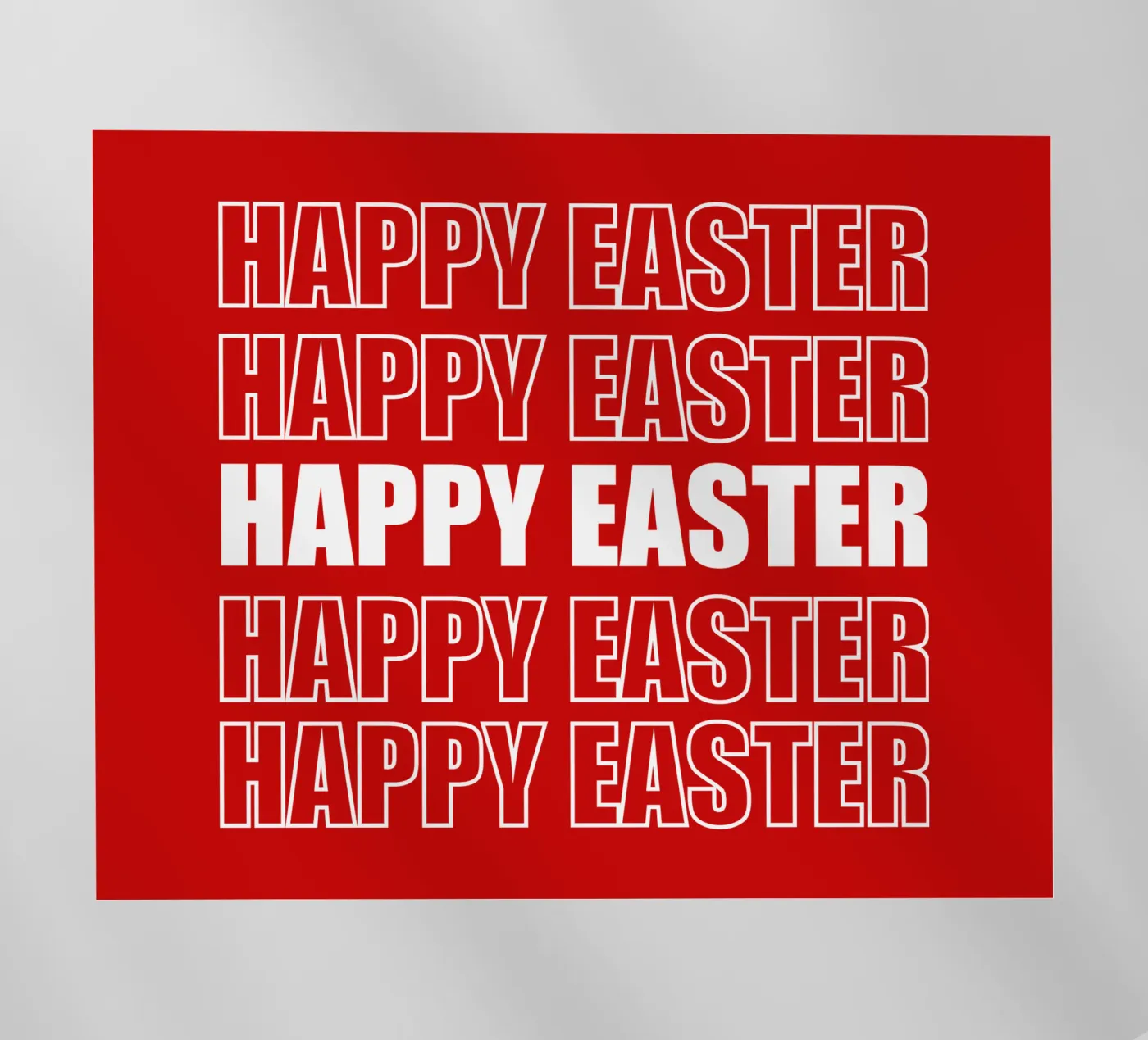 Happy Easter backlit folie van happieeagle