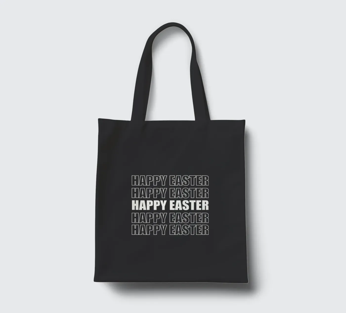 Happy Easter tote bag by happieeagle