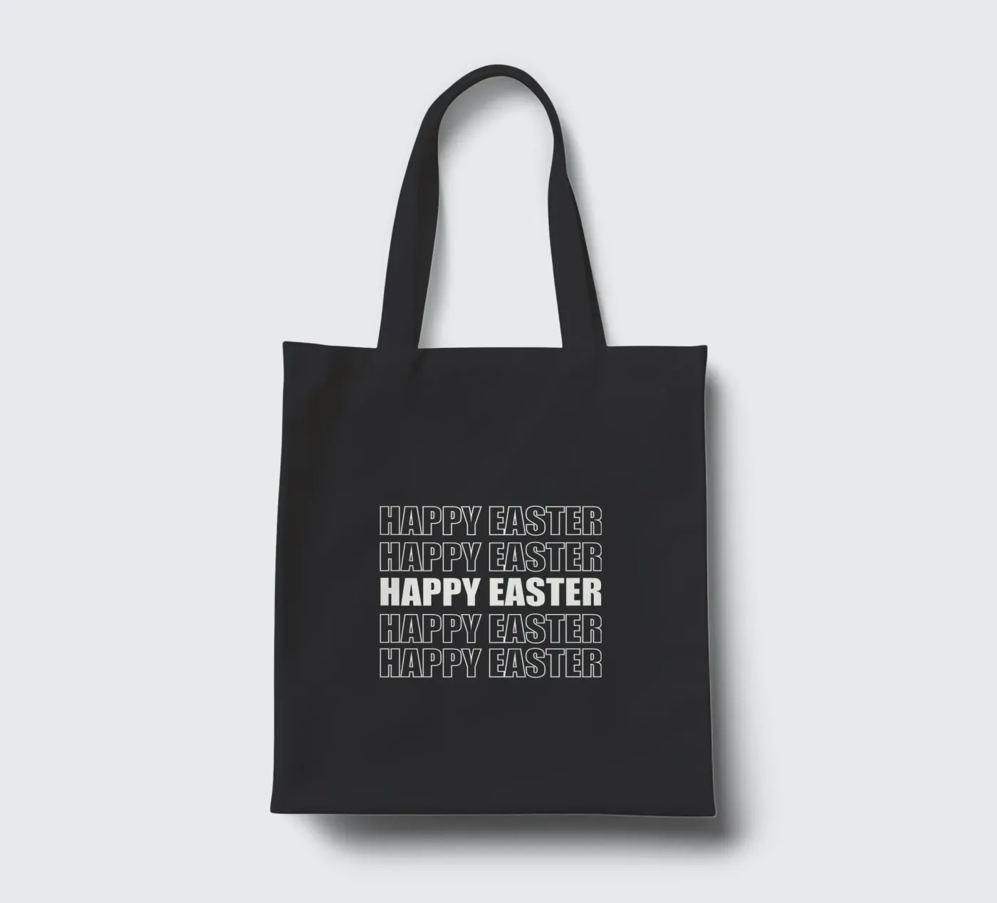 Happy Easter borsa in juta da happieeagle