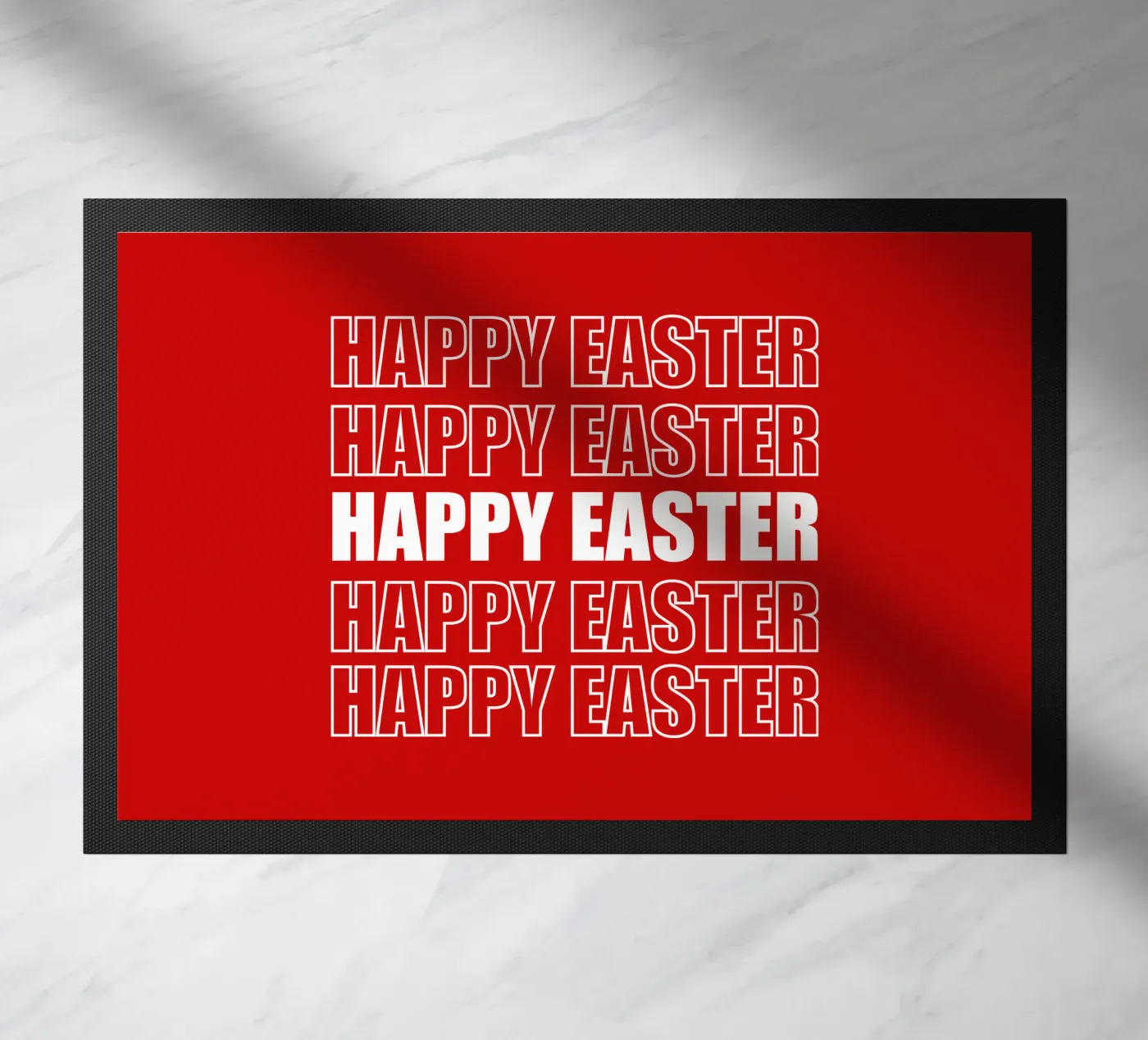 Happy Easter deurmat van happieeagle