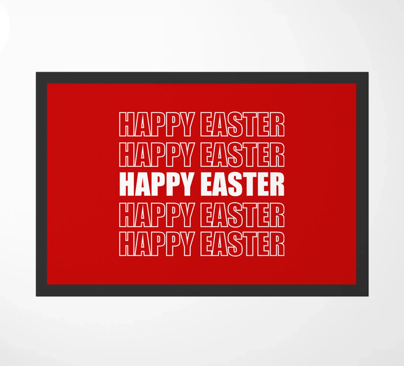 Happy Easter deurmat van happieeagle
