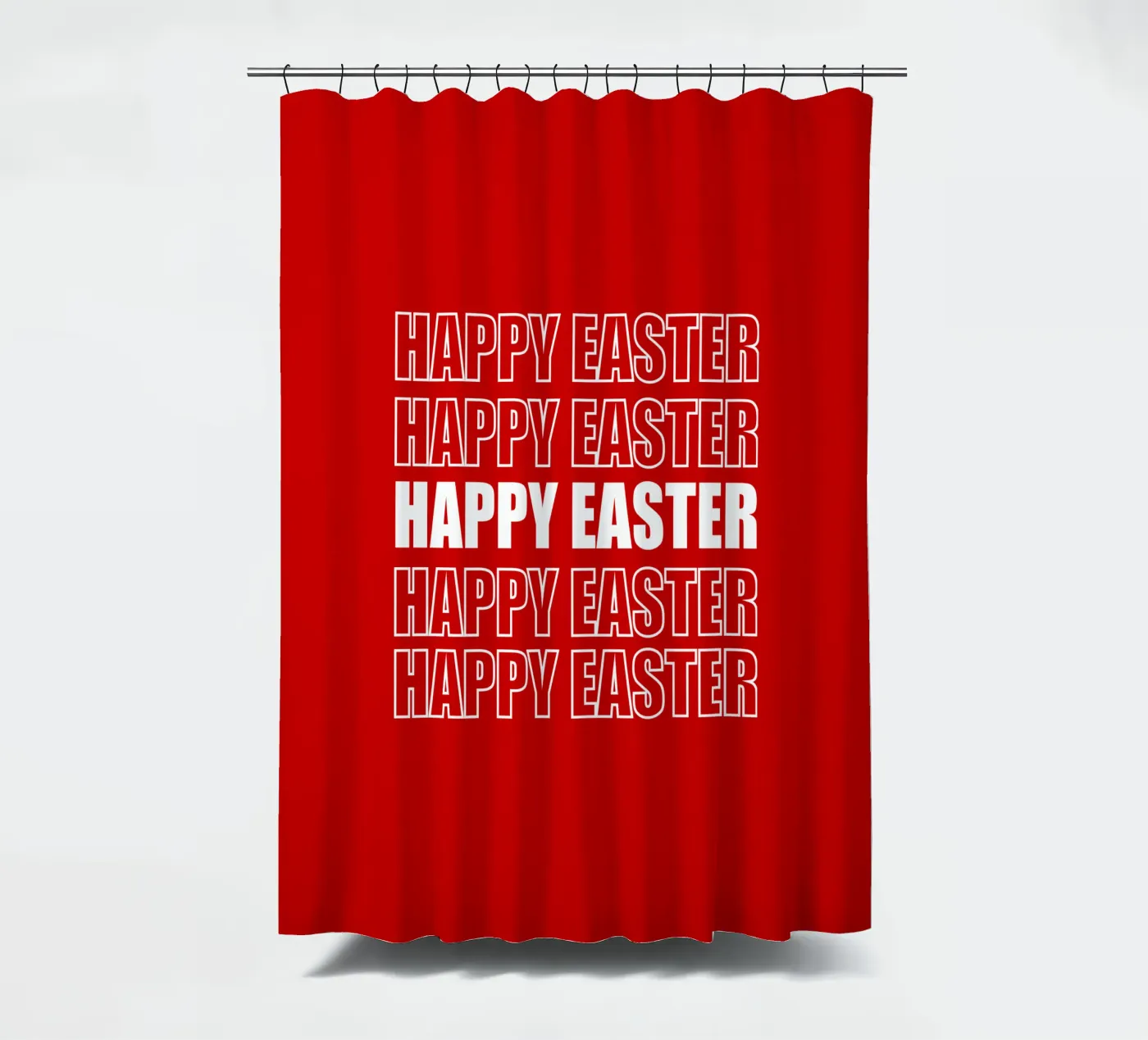 Happy Easter Duschvorhang von happieeagle