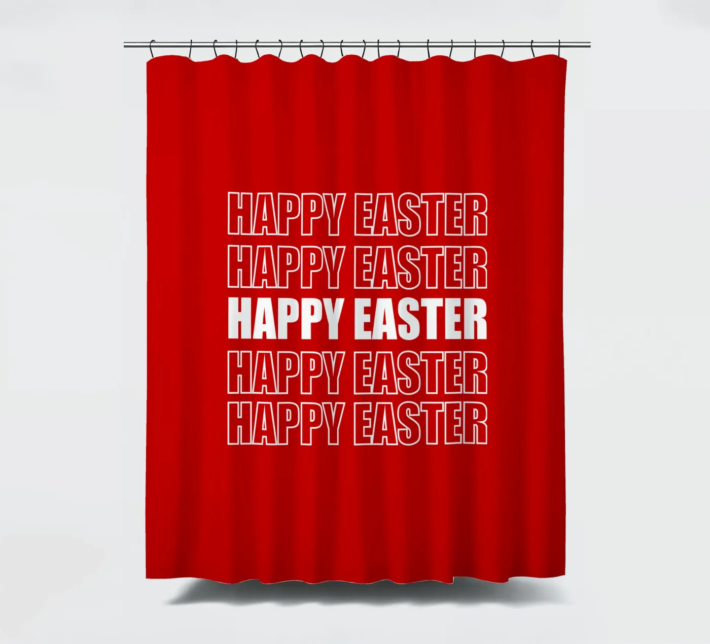 Happy Easter Duschvorhang von happieeagle