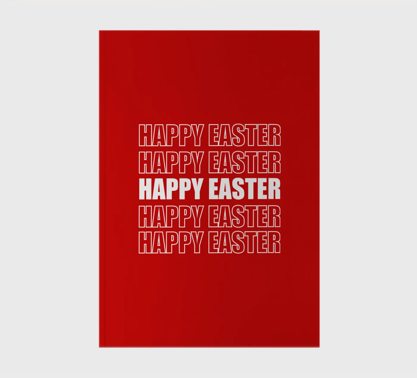 Happy Easter notebook by happieeagle