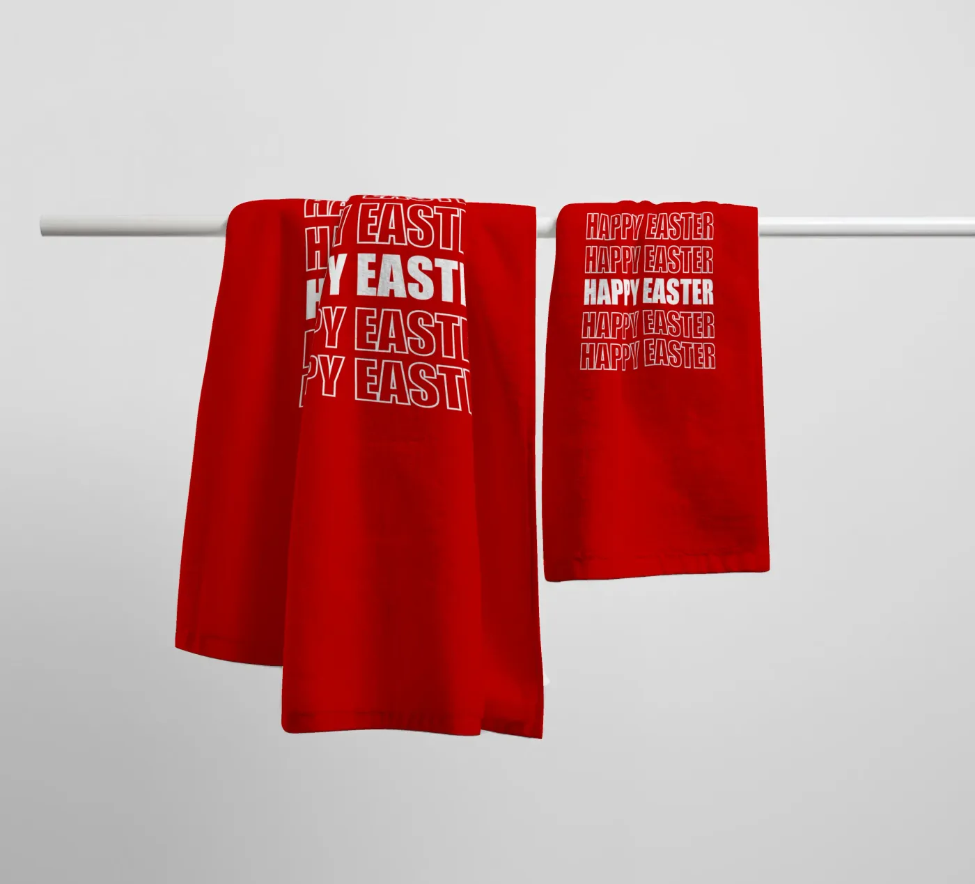 Happy Easter Handtuch von happieeagle