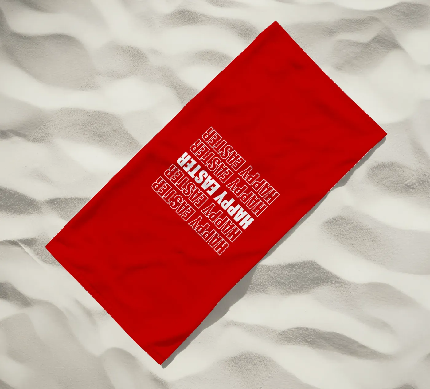 Happy Easter beach towel by happieeagle