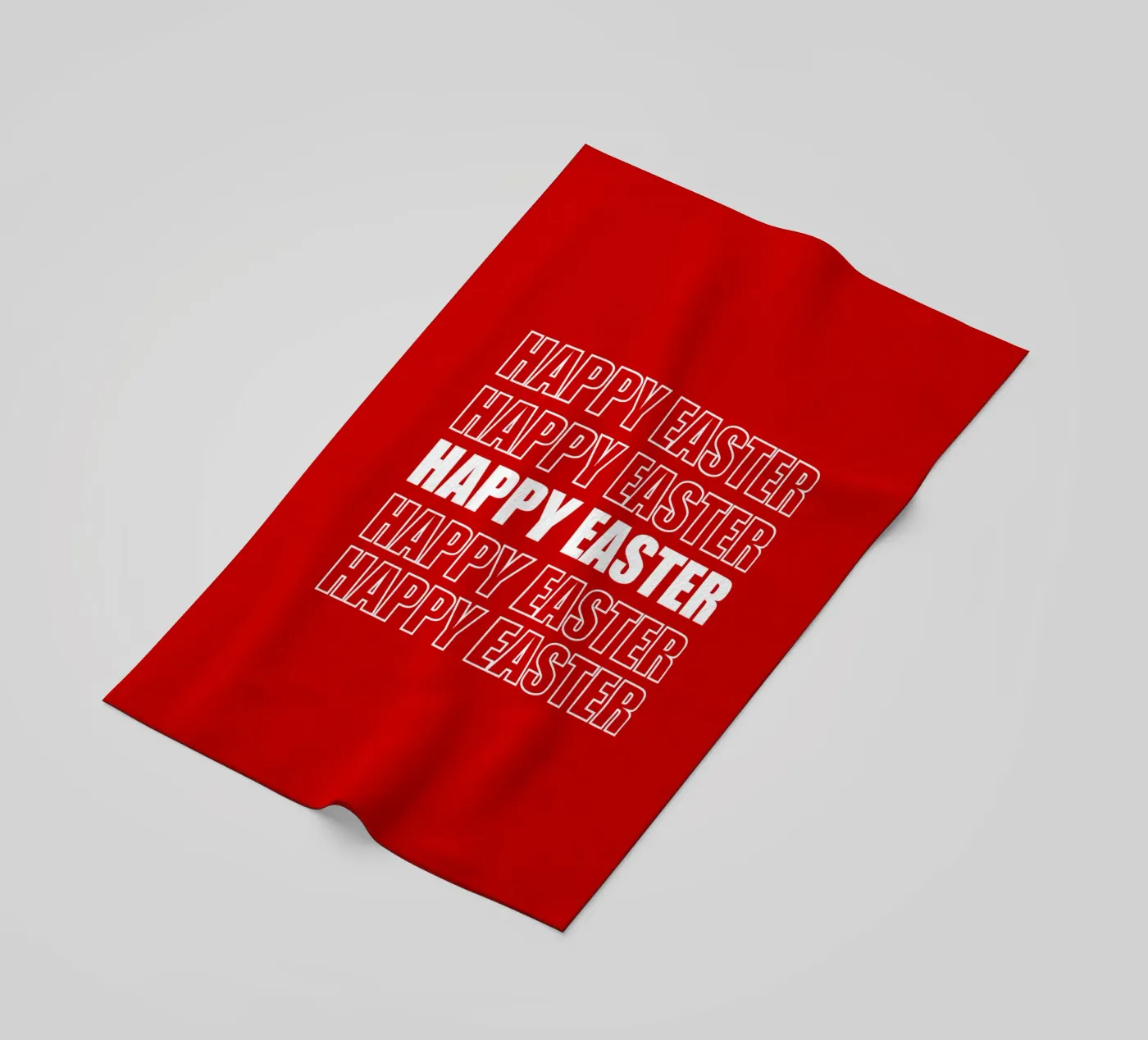 Happy Easter beach towel by happieeagle