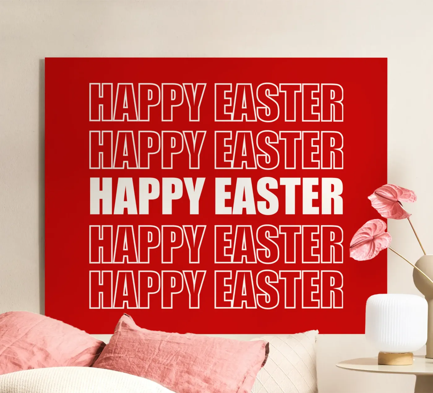 Happy Easter acryl van happieeagle