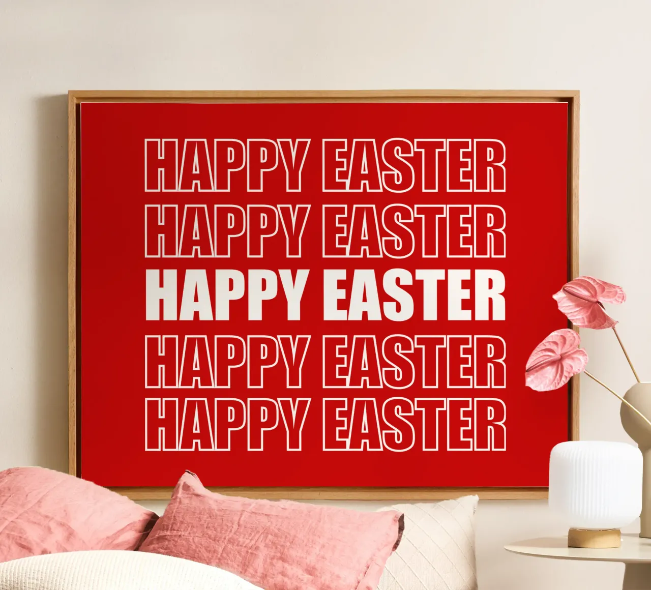 Happy Easter canvas by happieeagle