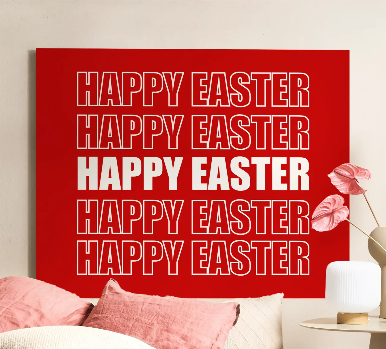 Happy Easter canvas by happieeagle