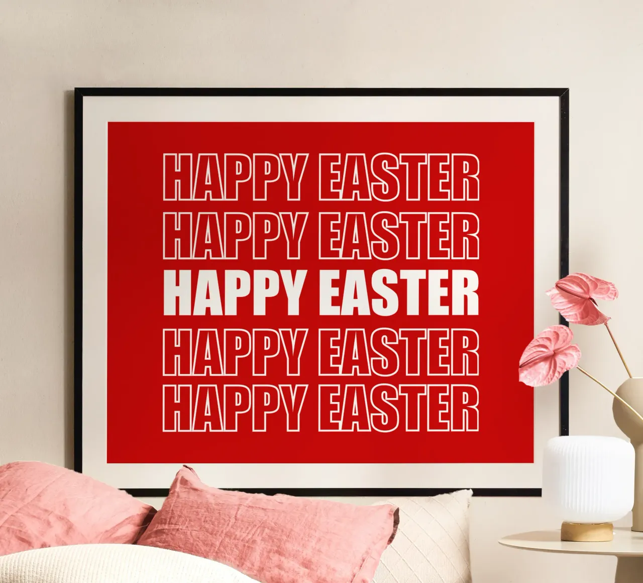 Happy Easter poster da happieeagle