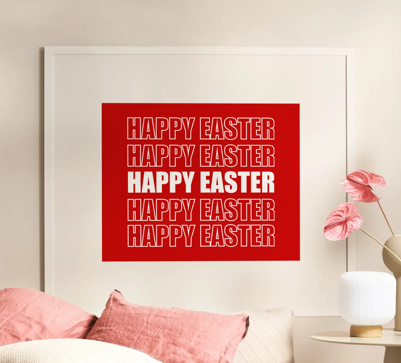Happy Easter poster van happieeagle
