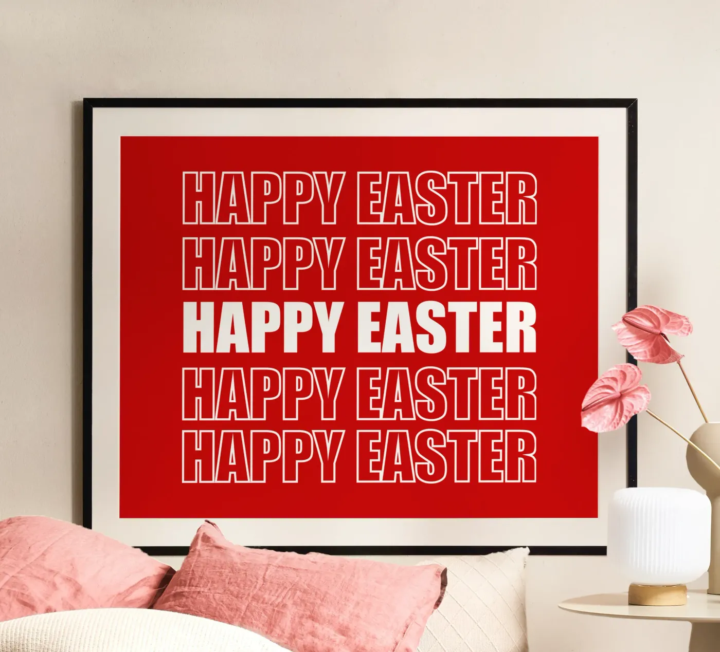 Happy Easter poster van happieeagle