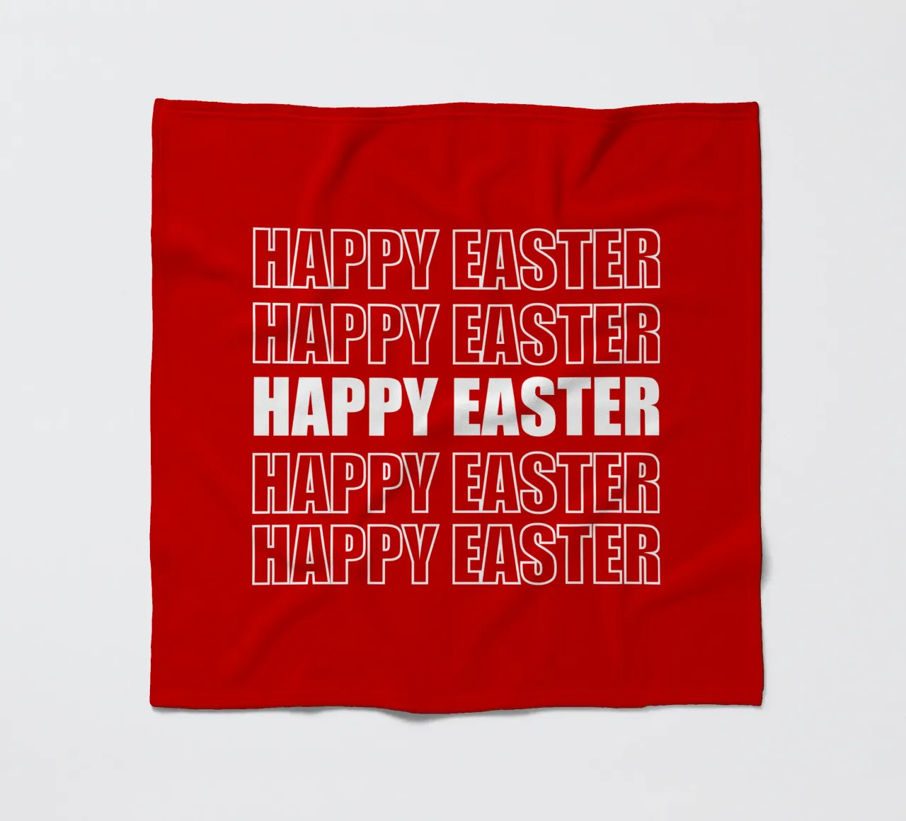 Happy Easter fleece blanket by happieeagle