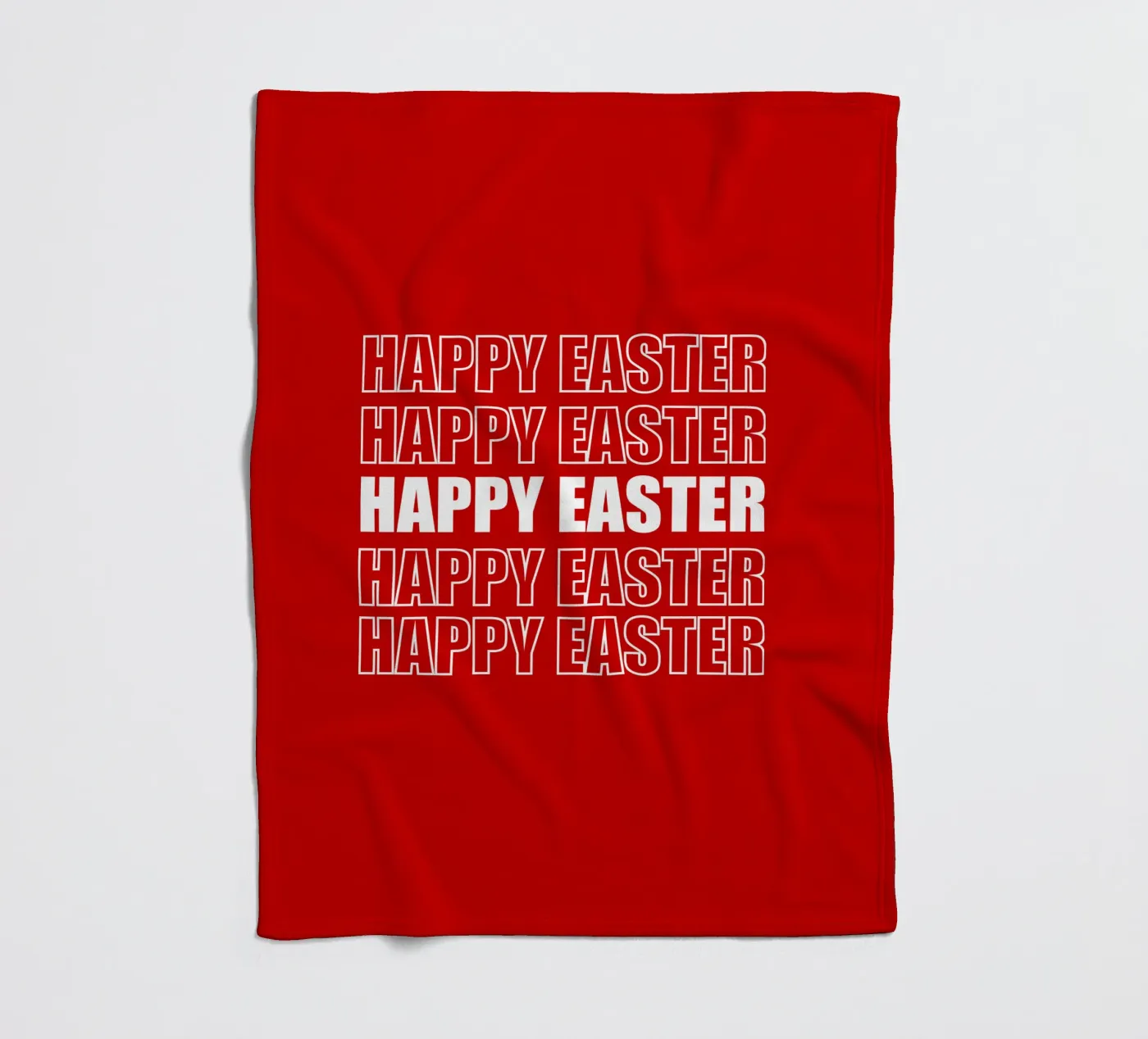 Happy Easter fleece blanket by happieeagle