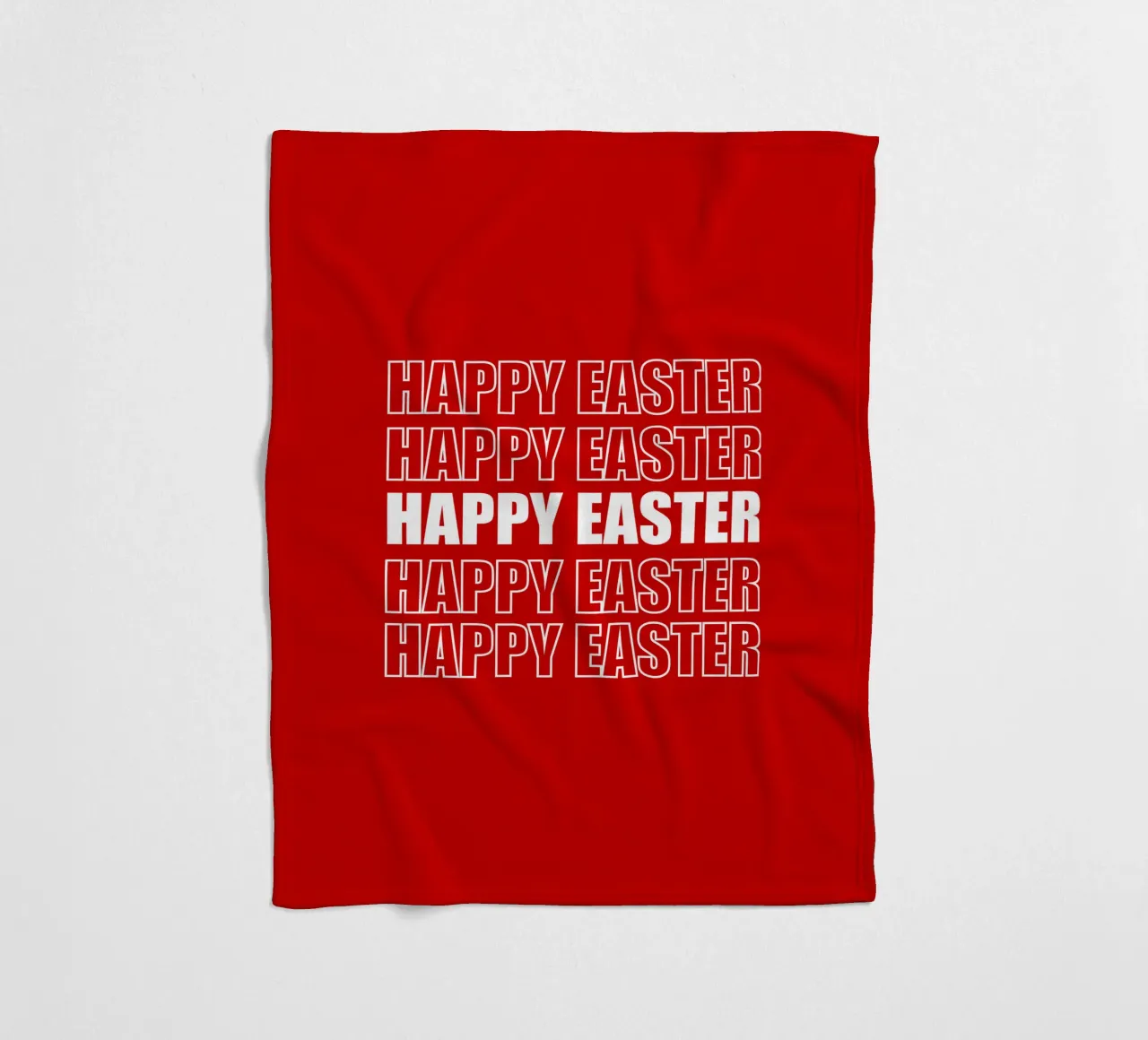 Happy Easter fleece blanket by happieeagle
