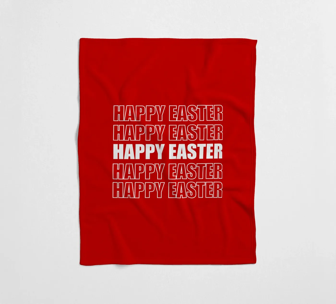 Happy Easter fleece blanket by happieeagle