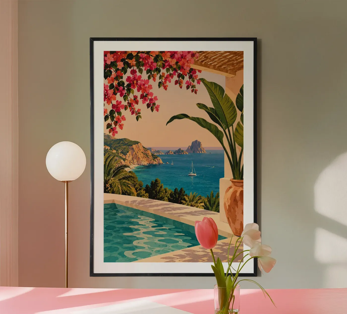 Ausblick Poster von Alina