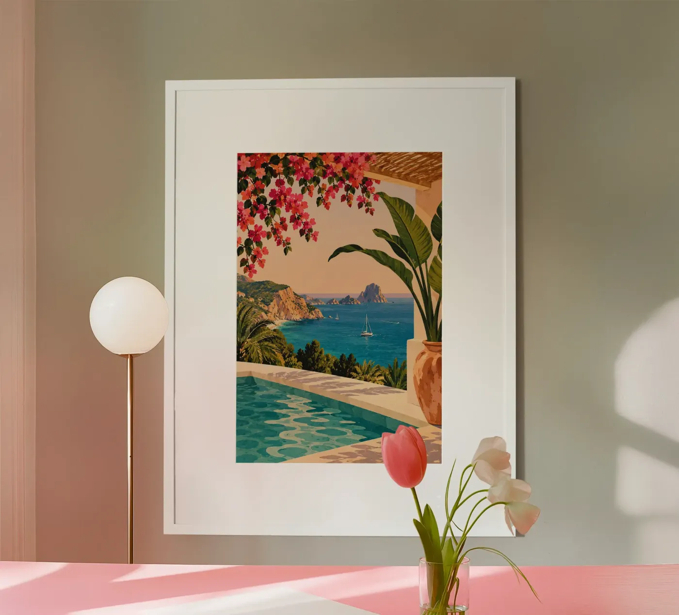 Ausblick Poster von Alina