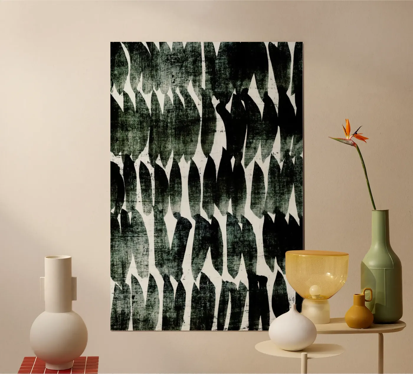 Stripes Grunge poster da IRIS LEHNHARDT FINE ART