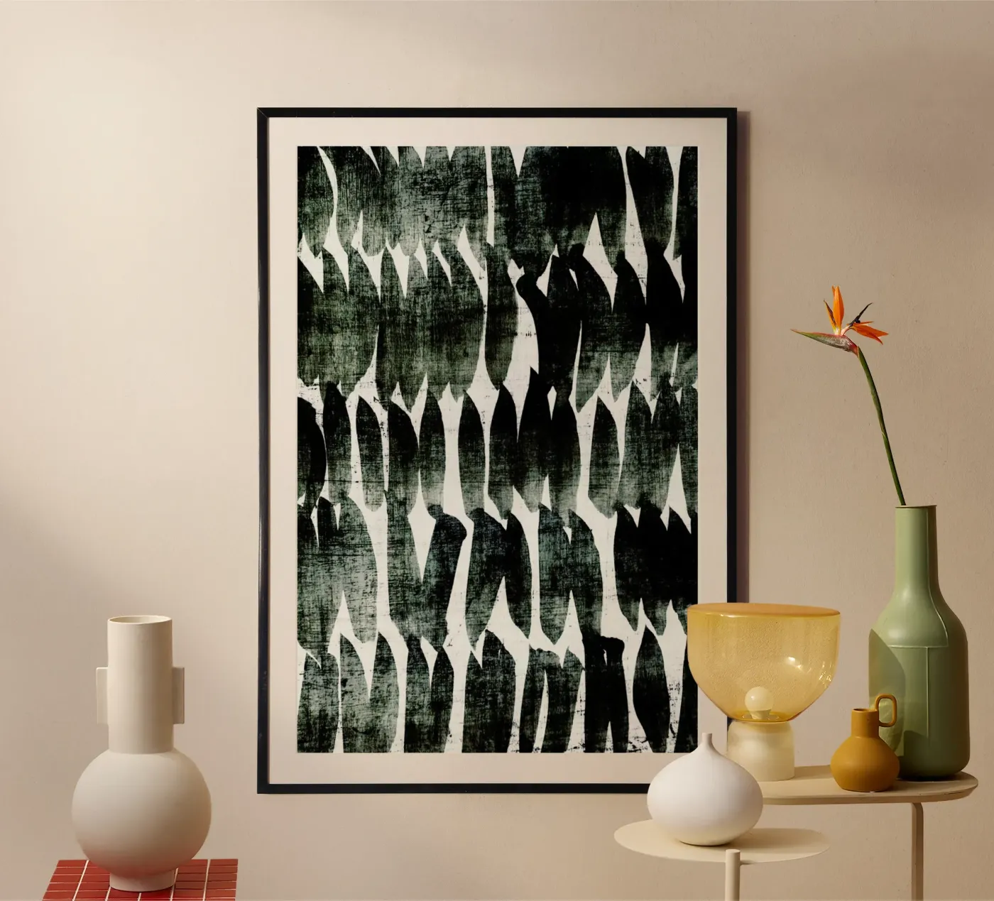 Stripes Grunge poster da IRIS LEHNHARDT FINE ART