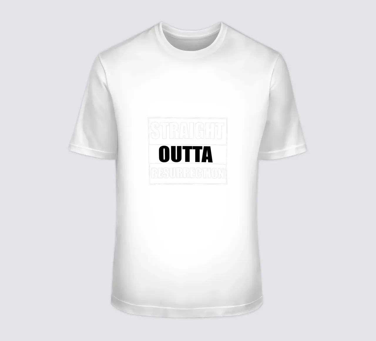 Straight outta resurrection t-shirt da happieeagle