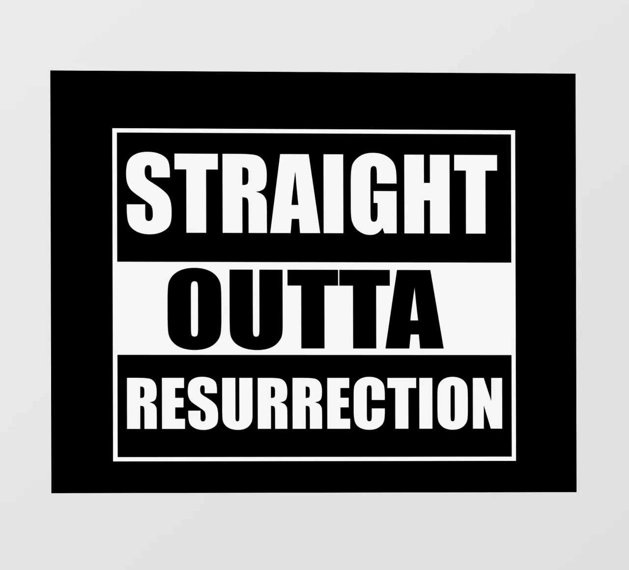 Straight outta resurrection pellicola backlit da happieeagle