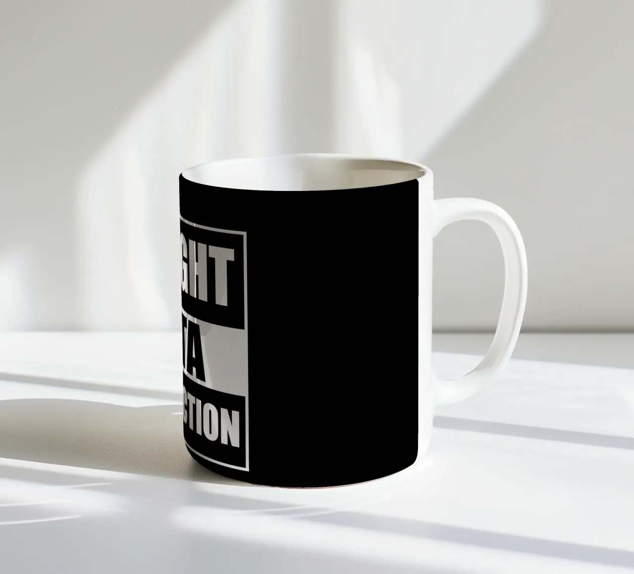 Straight outta resurrection tazza in ceramica da happieeagle