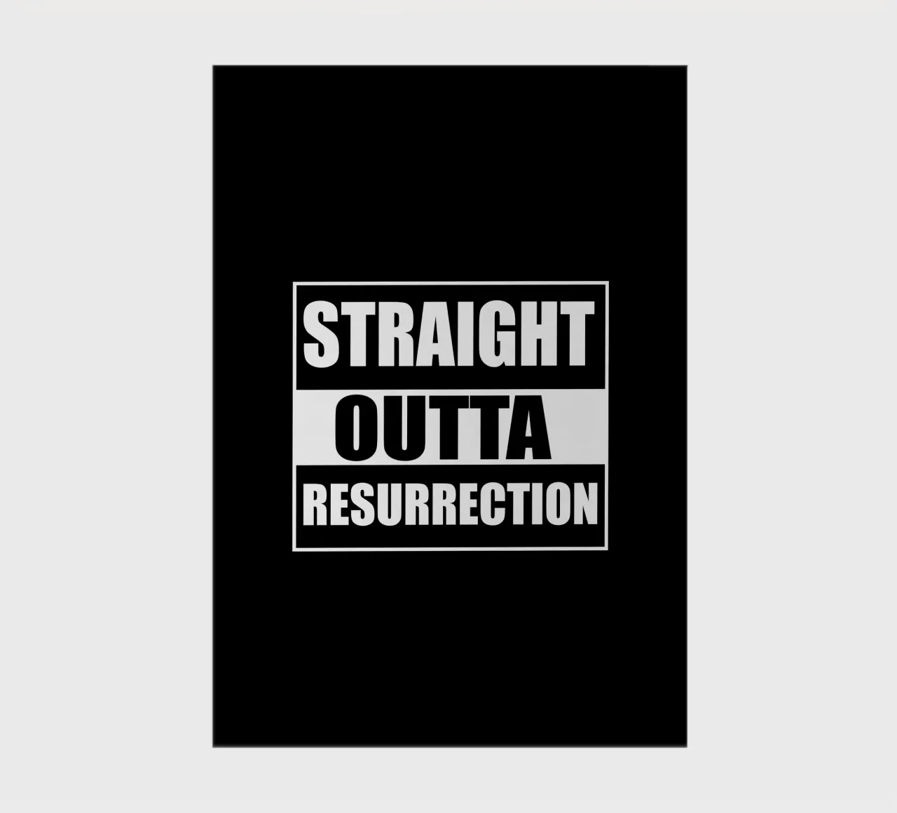 Straight outta resurrection notebook by happieeagle