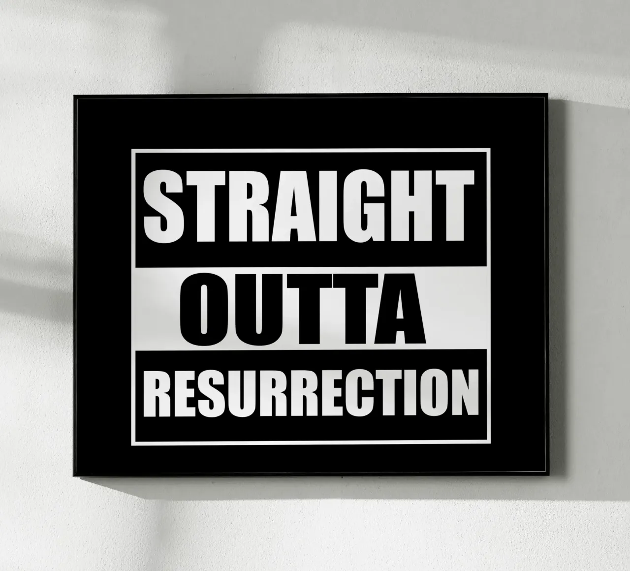 Straight outta resurrection plexiglass da happieeagle