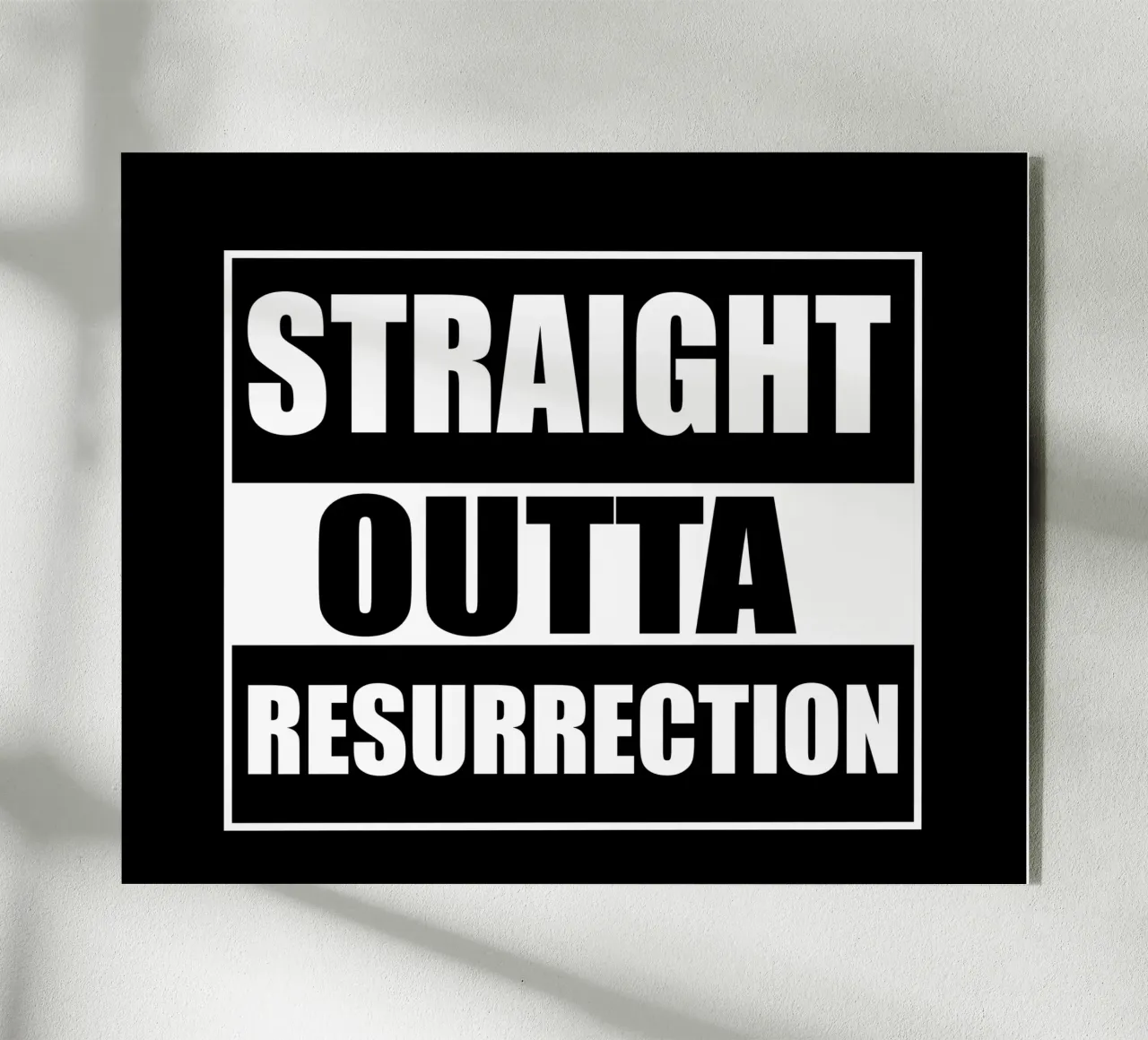 Straight outta resurrection plexiglass da happieeagle