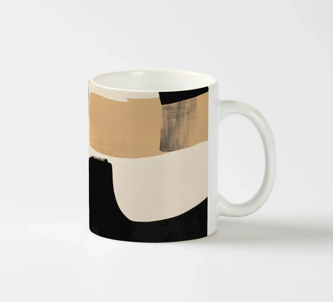 Pennellate audaci tazza in ceramica da Melloi Art Print
