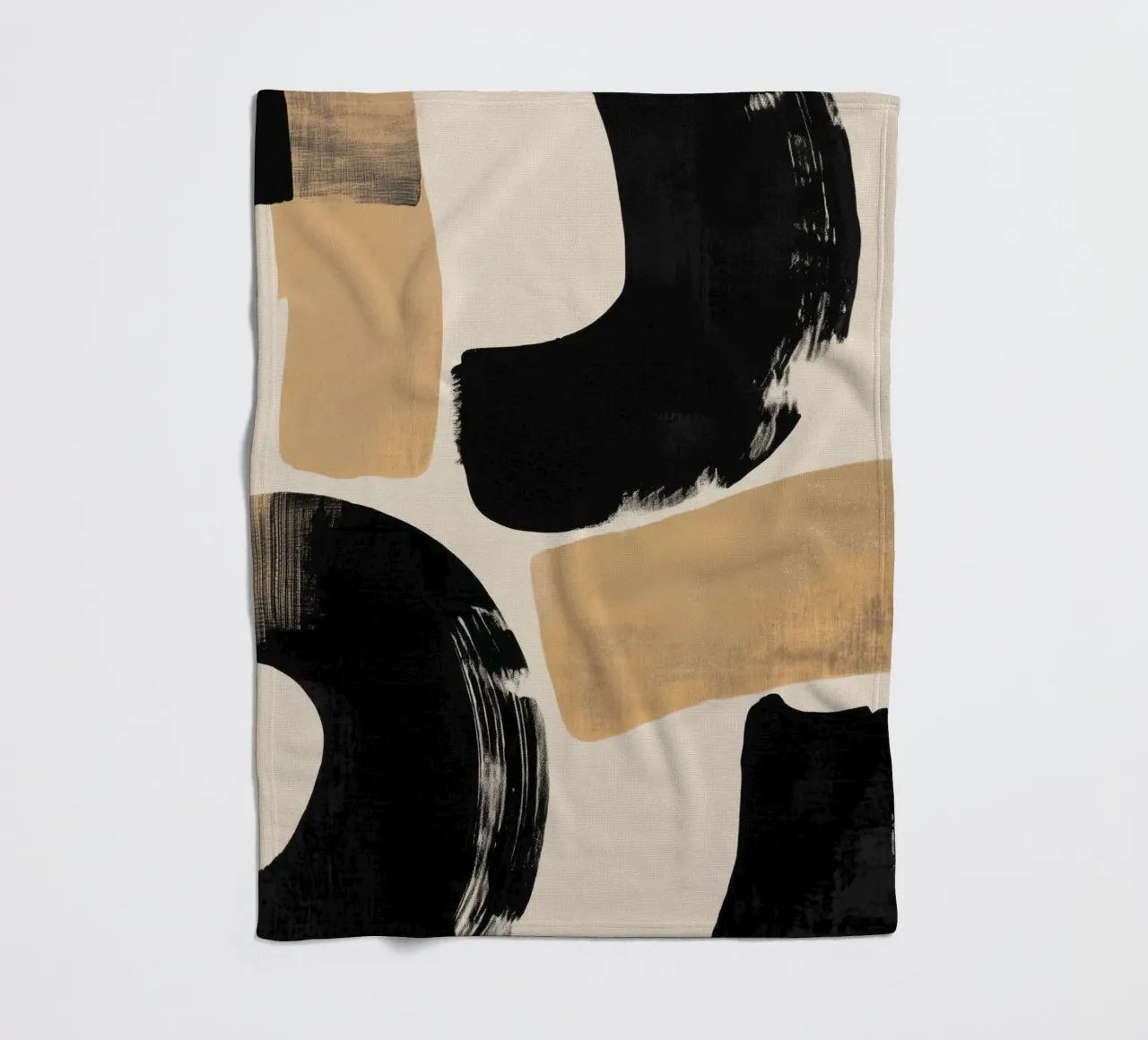 Pennellate audaci coperta in pile da Melloi Art Print