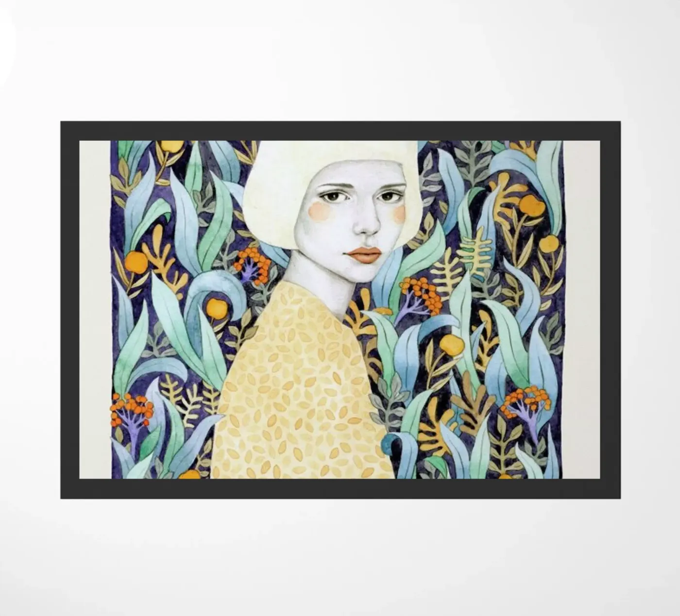 Emilia doormat by Sofia Bonati