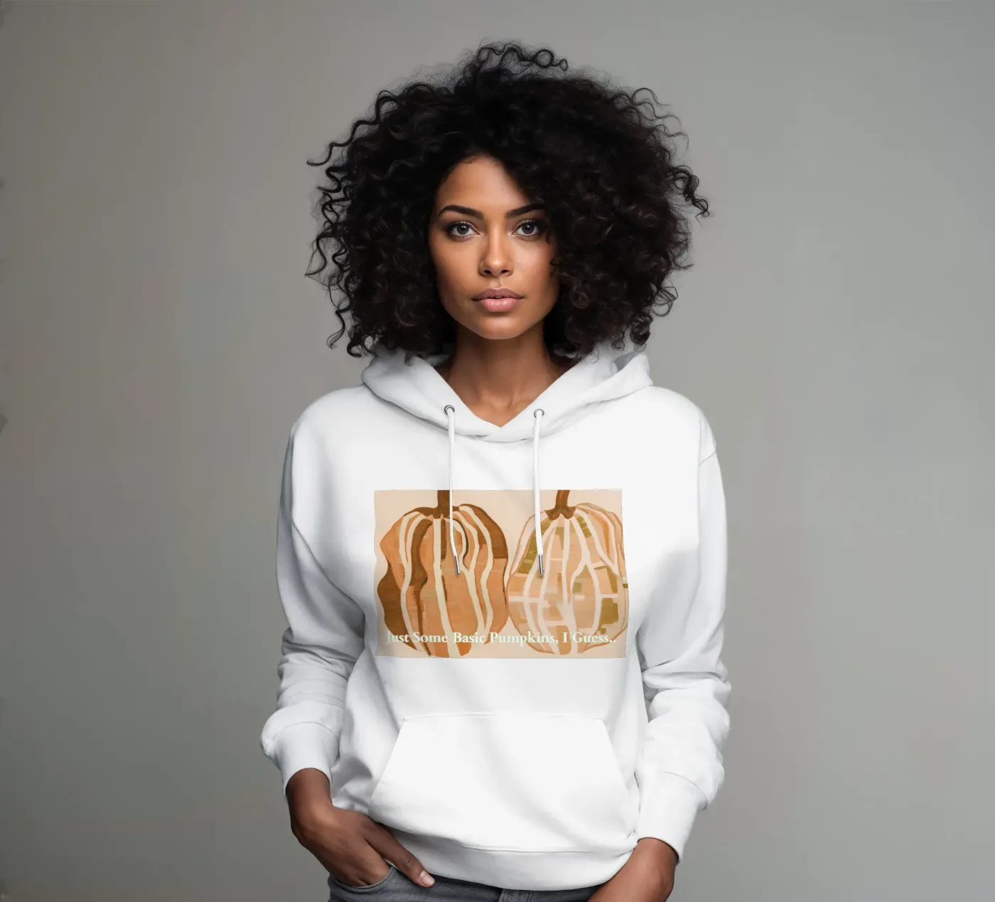 A Basic Kürbisse Hoodie von Melloi Art Print
