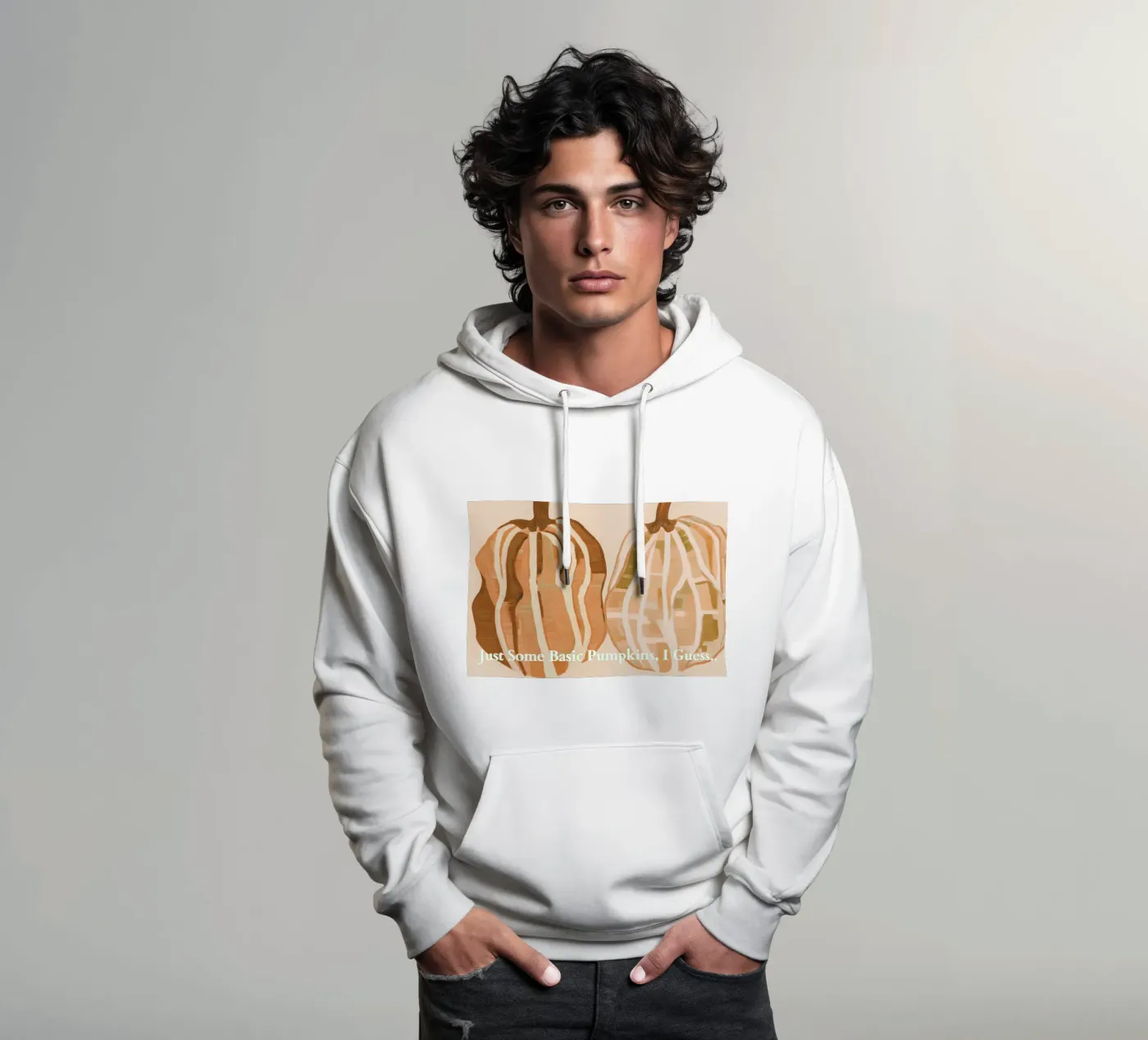 A Basic Kürbisse Hoodie von Melloi Art Print