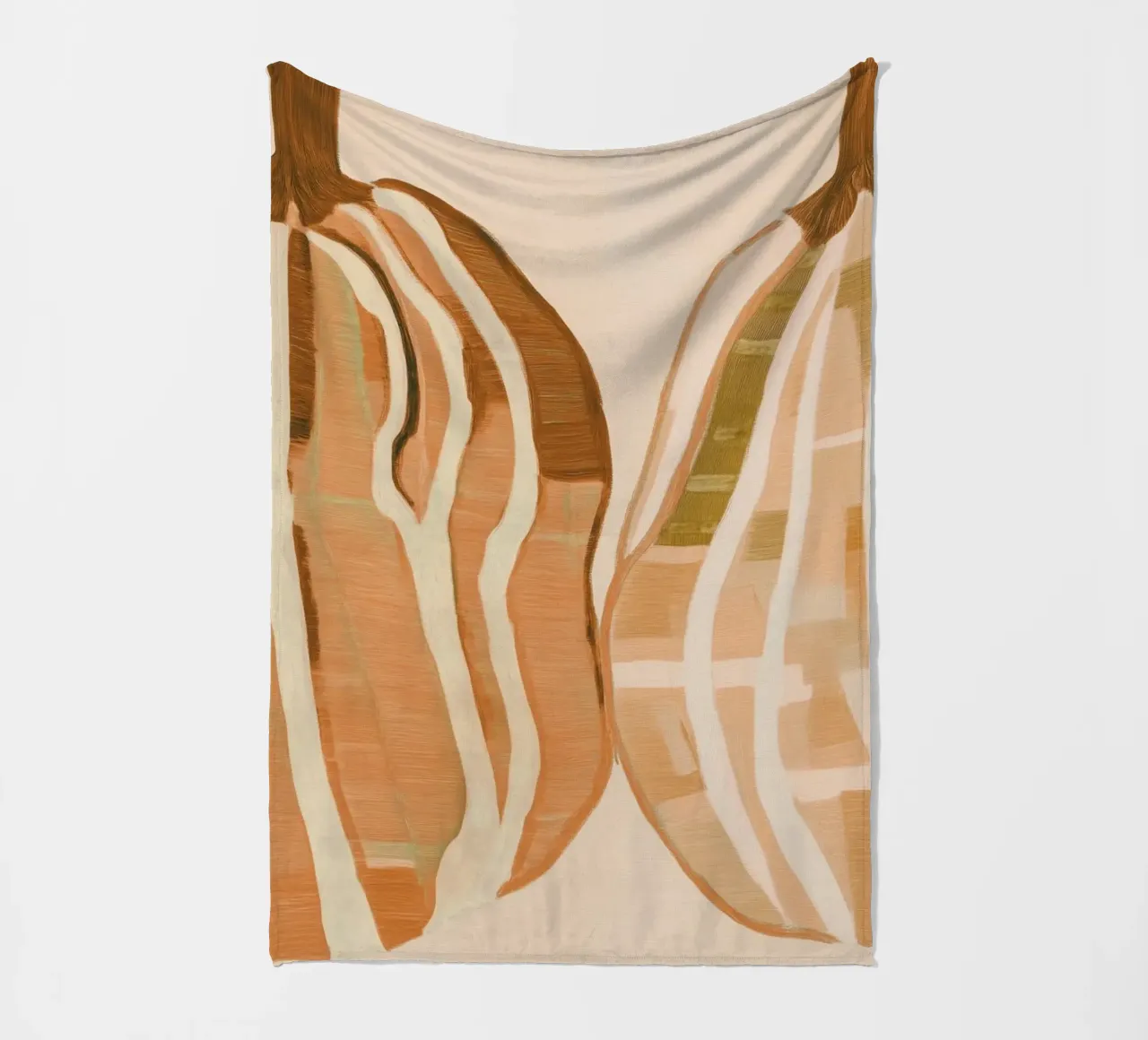 A Basic Pumpkins fleece blanket by Melloi Art Print