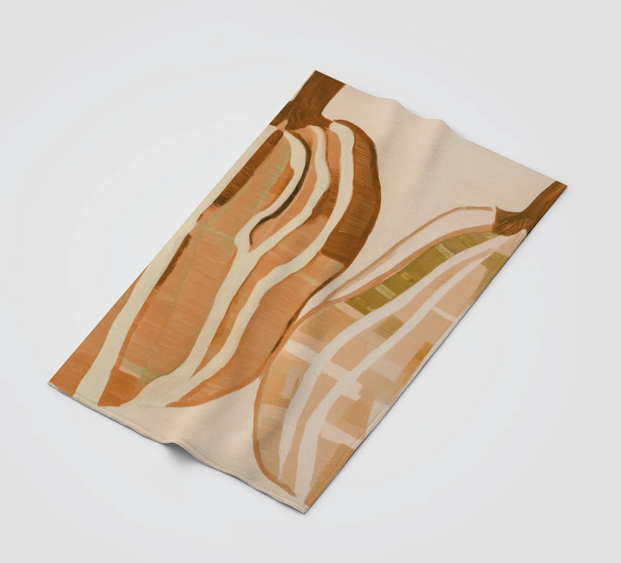 A Basic Pumpkins fleece blanket by Melloi Art Print