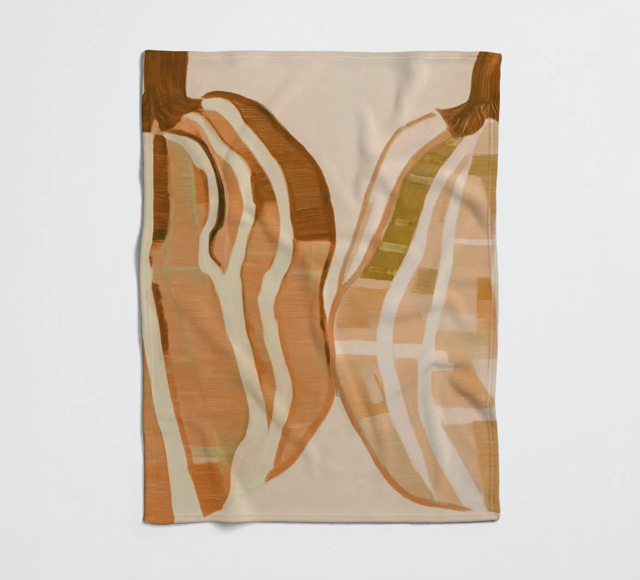 A Basic Pumpkins fleece blanket by Melloi Art Print