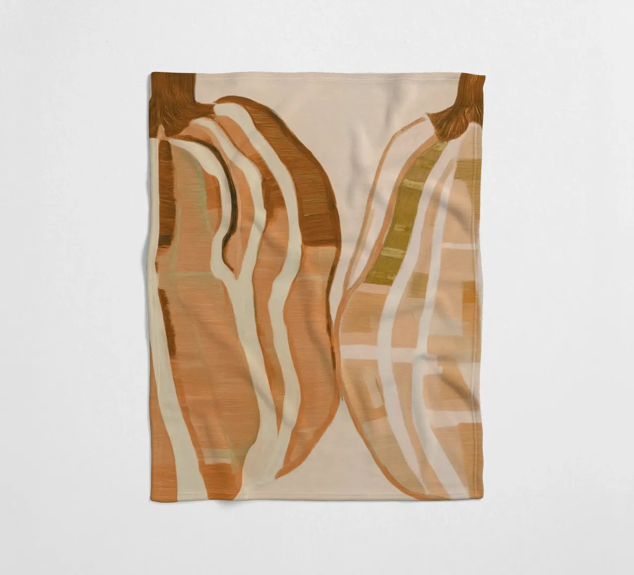 A Basic Pumpkins fleece blanket by Melloi Art Print