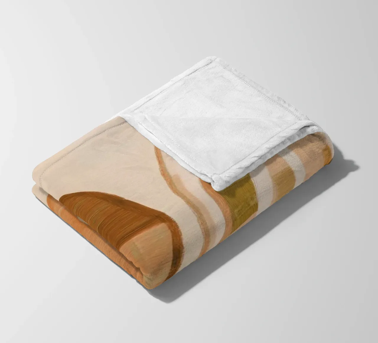 A Basic Pumpkins fleece blanket by Melloi Art Print