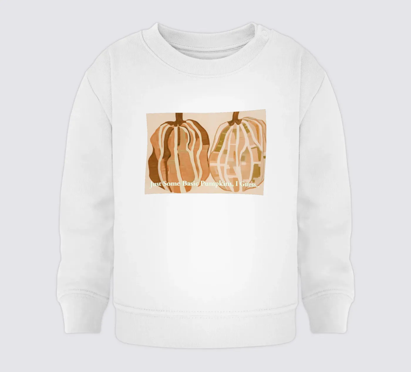 Une citrouille de base sweat pour bébé de Melloi Art Print
