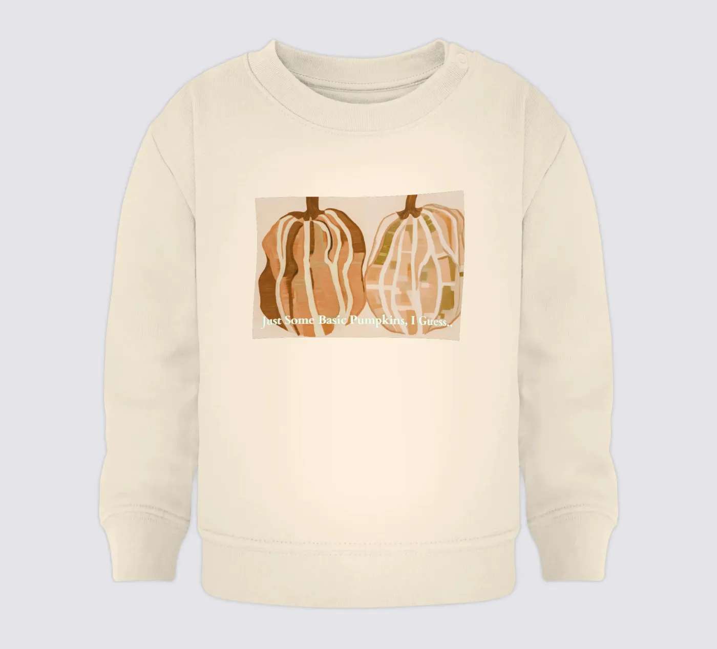 A Basic Pumpkins baby sweatshirt van Melloi Art Print